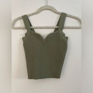 Abercrombie & Fitch Ribbed Sweater Tank